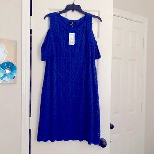 Never worn Royal Blue dress